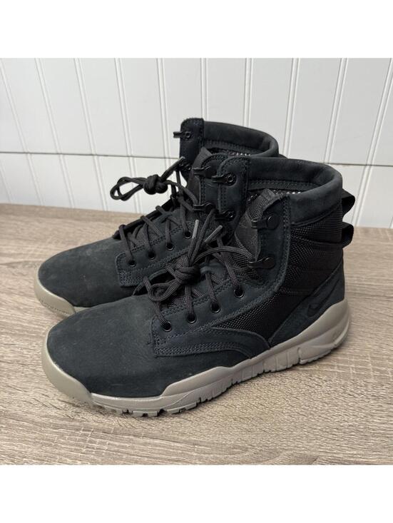 Nike Other - Nike SFB 6" NSW 'Black Light Taupe' Men's 6/ Womens 7.5 Leather Boots 862507-002